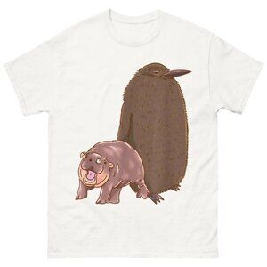 Pesto And Moo Deng Shirt - Pesto The Penguin Shirt - Moo Deng Shirt